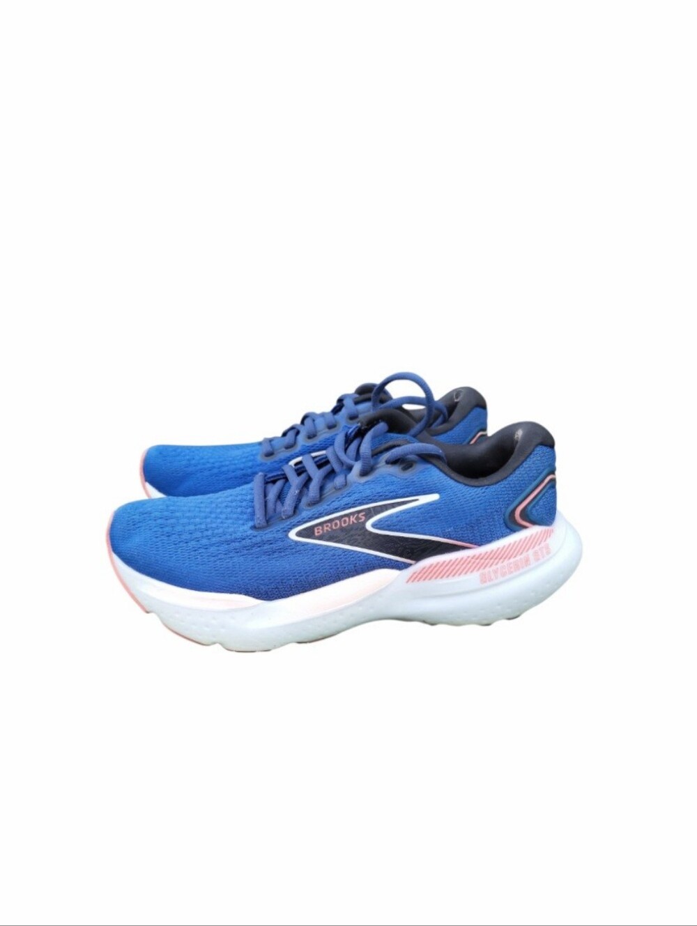 Brooks Glycerin 21 Athletic Running Jog Tennis Shoe Sneaker Blue White Women 8 - Picture 3 of 12